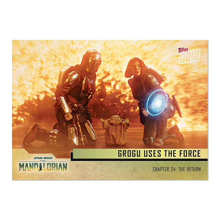2023 TOPPS NOW Star Wars: The Mandalorian Season 3 Episode 8 - 5 Card Set - PR: 844 - Image 5