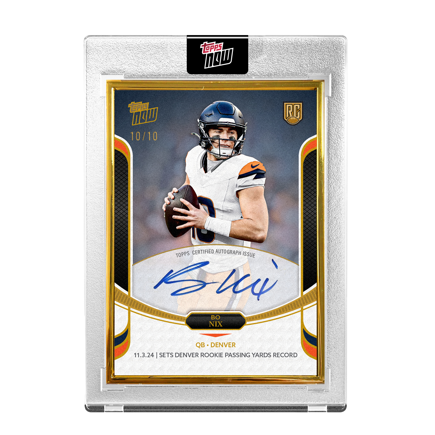 2024 Topps NOW Football Rookie Campaign - Quarterbacks - Image 7