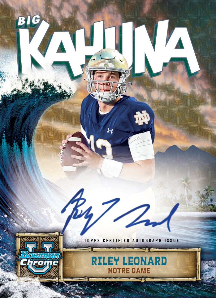 2024 Bowman University Chrome Football - Hobby Box - Image 10