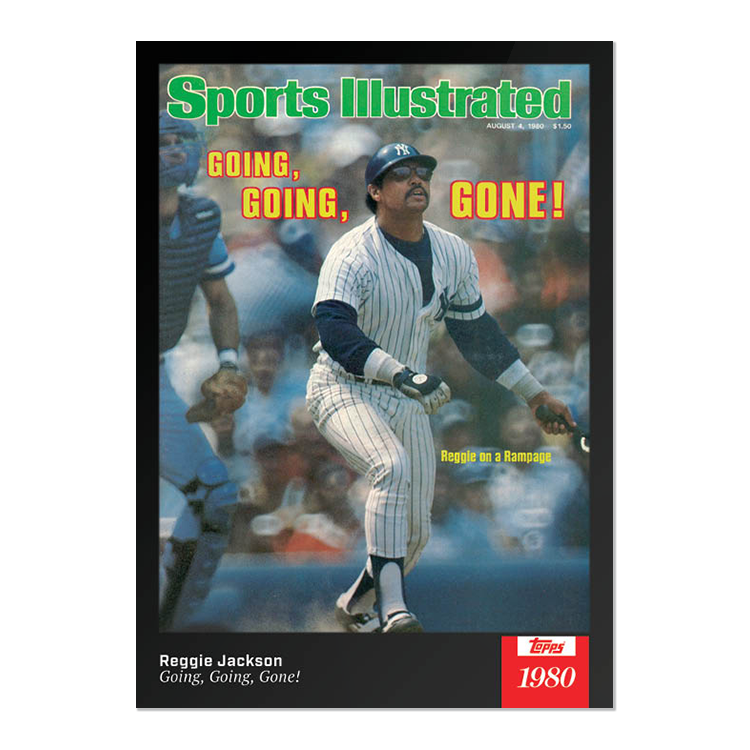 2021 Topps x Sports Illustrated - Reggie Jackson - Card #43 - PR: 1214