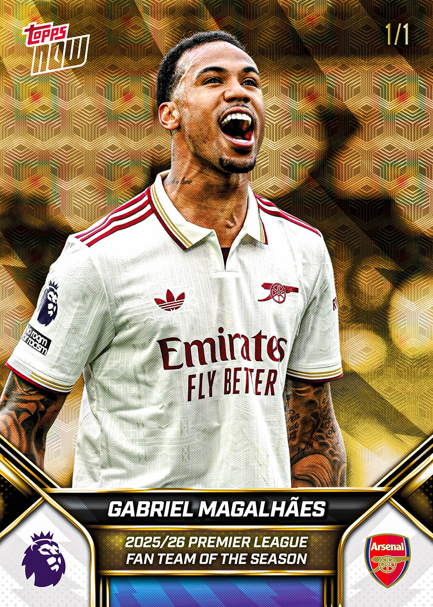 Premier League Team of the Season - Premier League Topps NOW 12-Card Set - Image 5