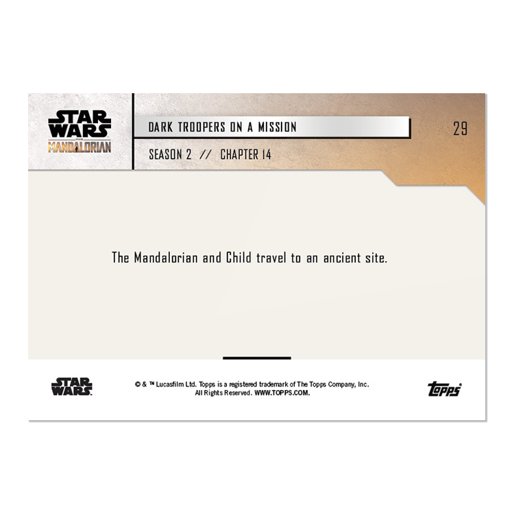 2020 Star Wars: The Mandalorian TOPPS NOW 5-Card Pack - S2 : Chapter 14 - Print Run: 1844 - Image 9