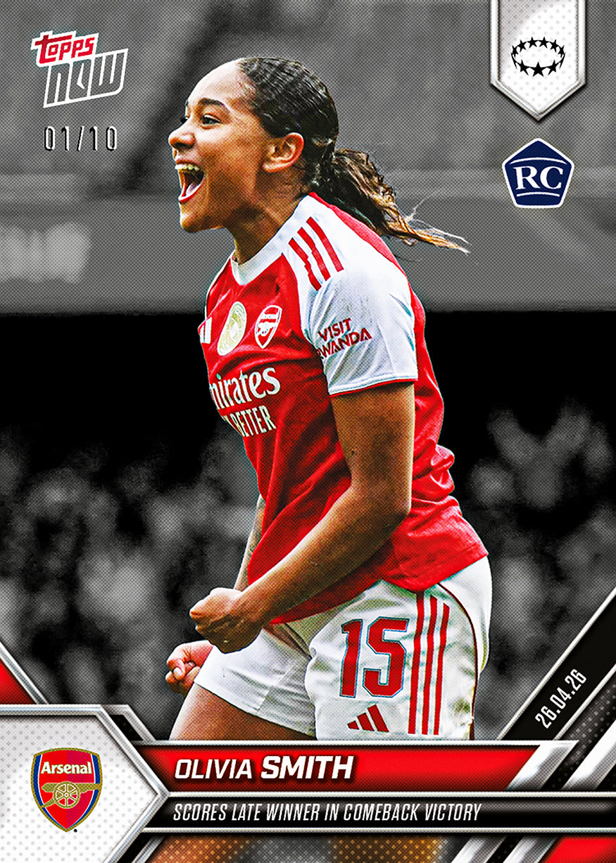 Olivia Smith - 2025-26 UWCL Topps NOW - Card 27 - PR: 762 - Image 4