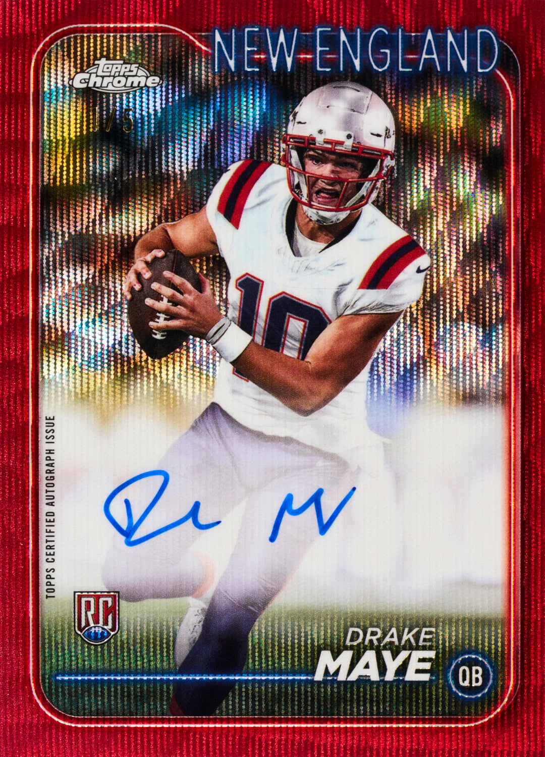 2024 Topps Chrome Football - Hobby Box - Sealed Case - Image 9