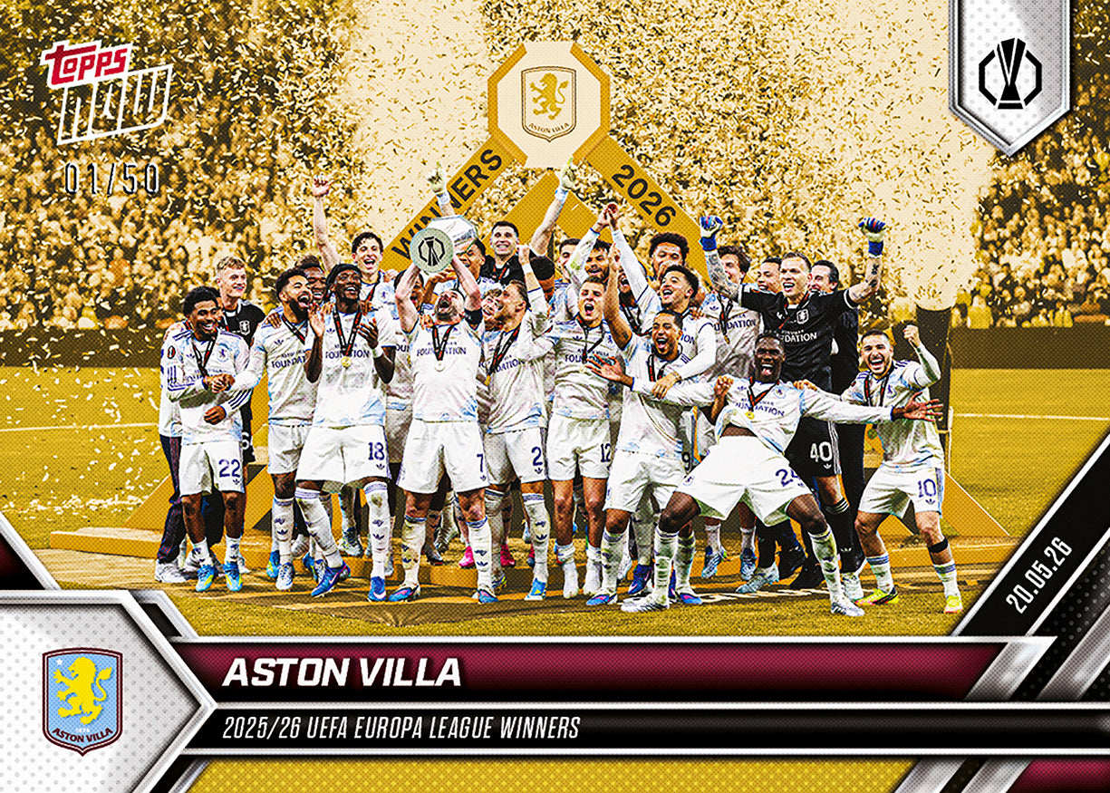 Aston Villa - 2025-26 UEL Topps NOW - Card 31 - PR: 1724 - Image 8