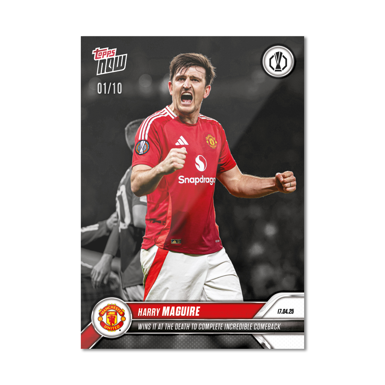 Harry Maguire - 2024-25 UEL Topps NOW Card 29 - PR: 714 - Image 5