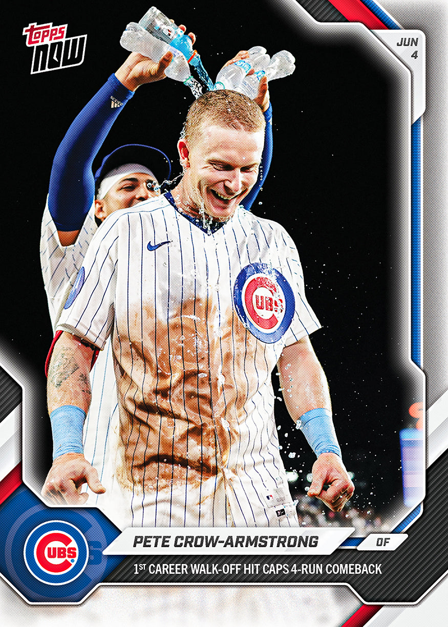 Pete Crow-Armstrong - 2026 MLB Topps NOW - Card 287 - PR: 1273