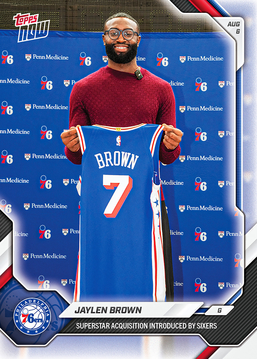 Jaylen Brown - 2026-27 NBA Topps NOW - Card OS04 - PR: 2023