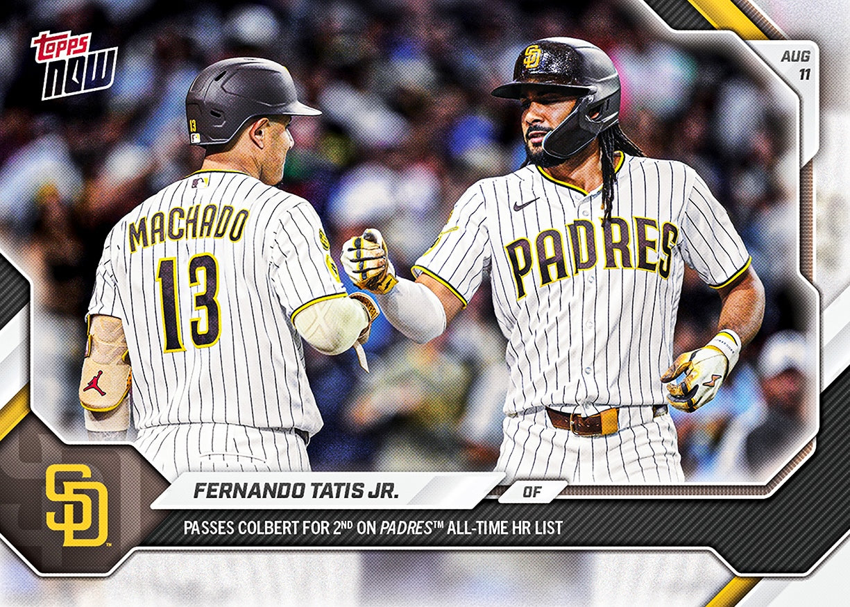 Fernando Tatis Jr. - 2026 MLB Topps NOW - Card 547 - PR: 1100