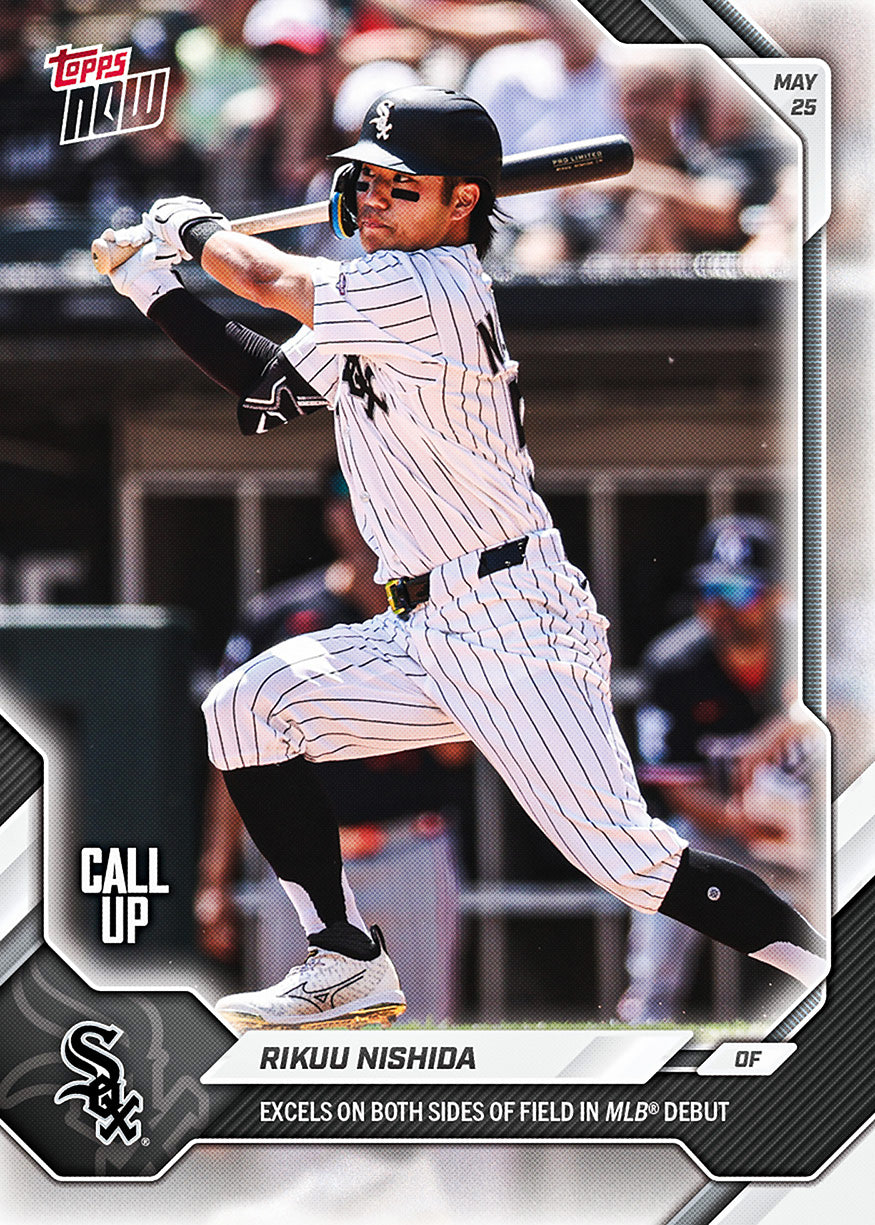 Rikuu Nishida - 2026 MLB Topps NOW - Card 243 - PR: 5064