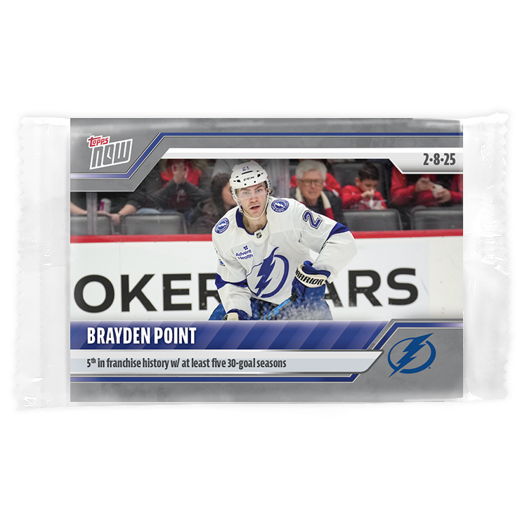 Brayden Point - 2024-25 NHL Topps NOW - Sticker # 112 Pack - PR: 140