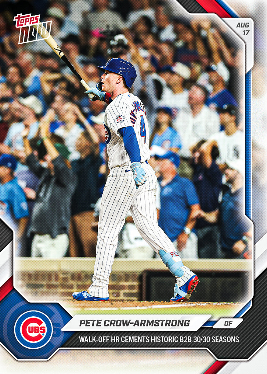 Pete Crow-Armstrong - 2026 MLB Topps NOW - Card 563 - PR: 30733