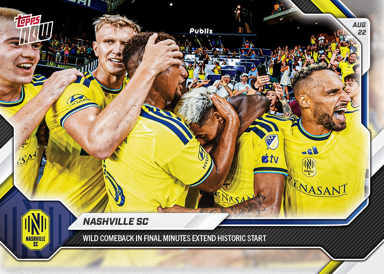 Nashville SC - 2026 MLS Topps NOW - Card 68 - PR: 289