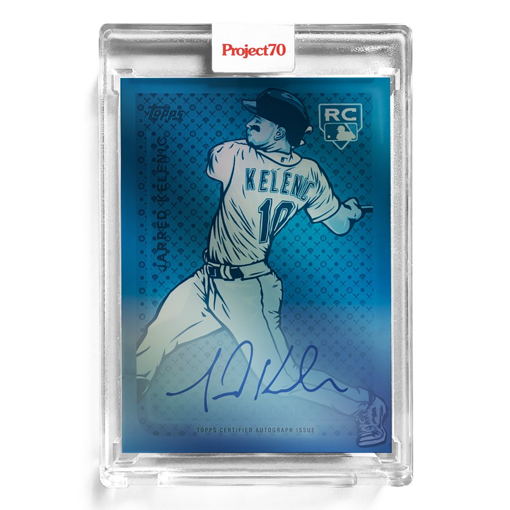 Topps Project70 Card 206 - 1999 Jarred Kelenic by Blake Jamieson - On-Card Auto # to 10