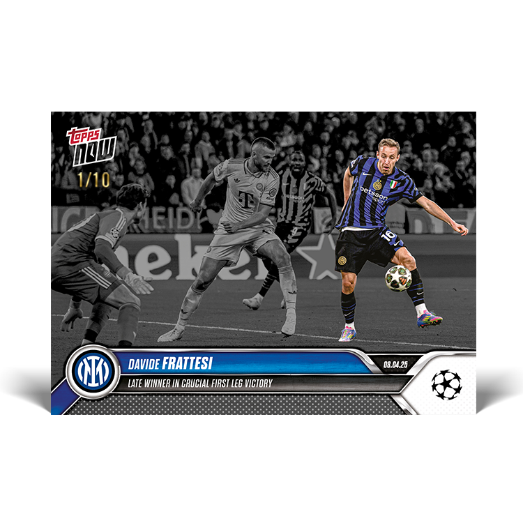 Davide Frattesi - 2024-25 UCL Topps NOW - Card 133 - PR: 115 - Image 4
