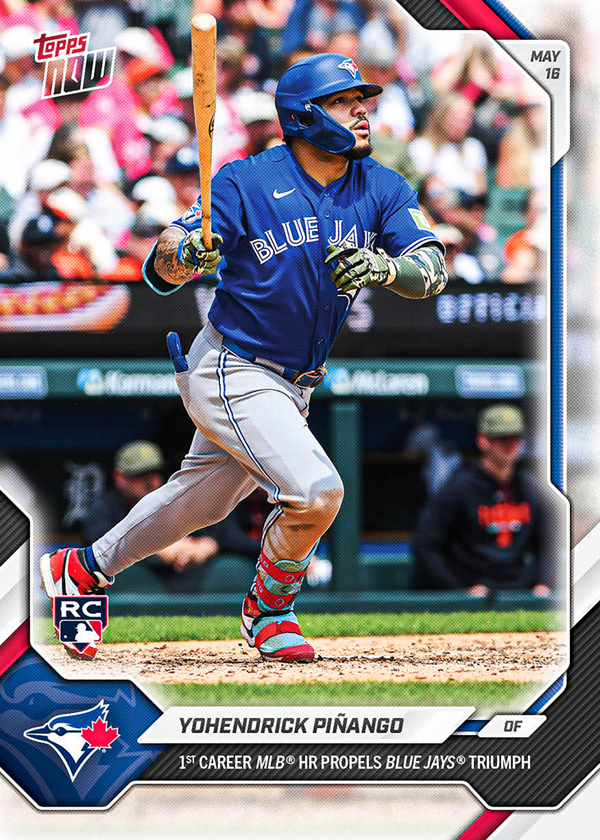 Yohendrick Piñango - 2026 MLB Topps NOW - Card 208 - PR: 715