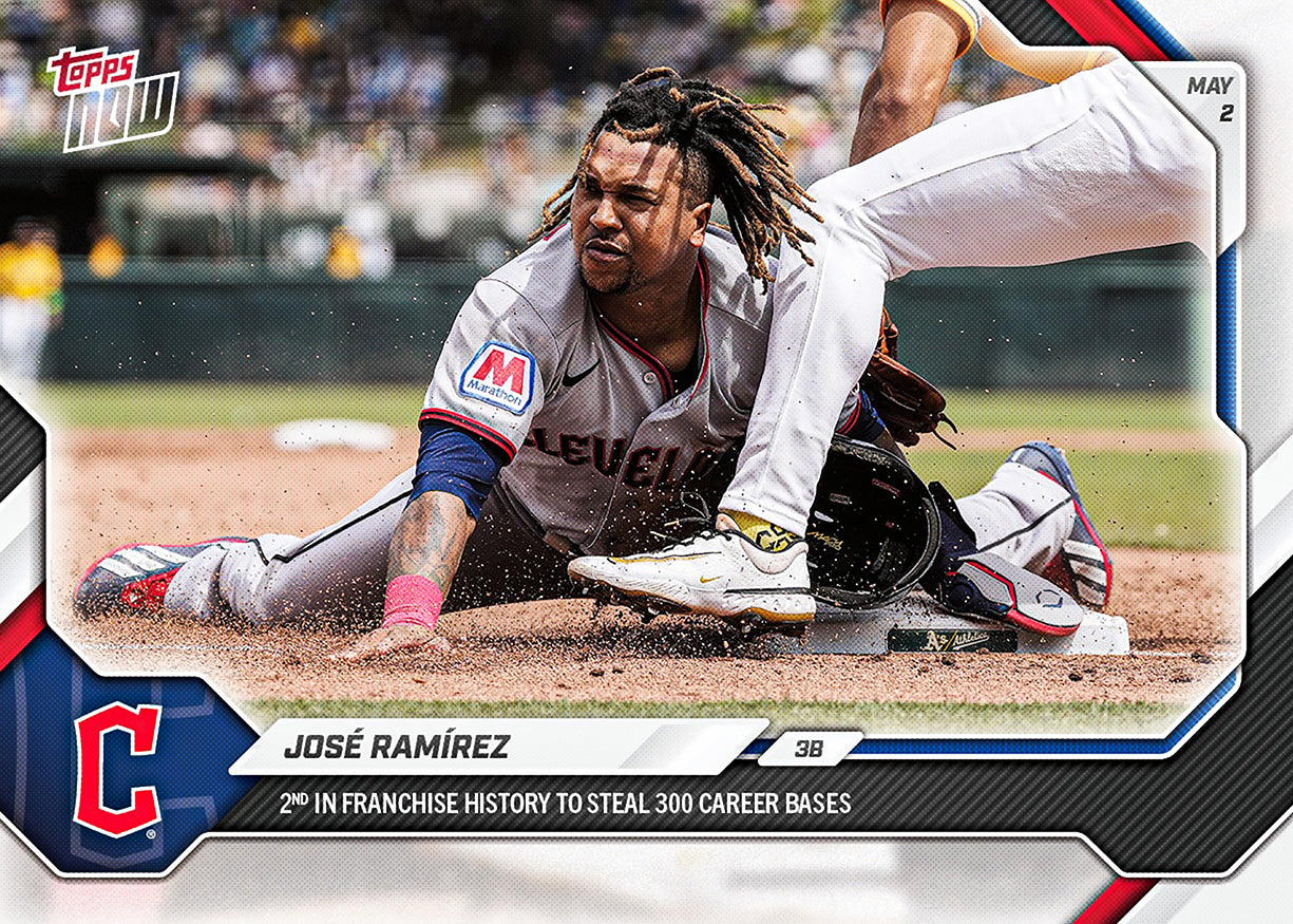 José Ramírez - 2026 MLB Topps NOW - Card 152 - PR: 1111