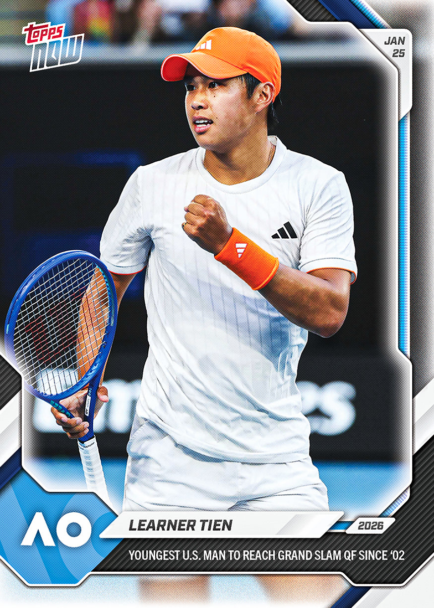 Learner Tien - 2026 Tennis Topps NOW - Card 3 - PR: 881