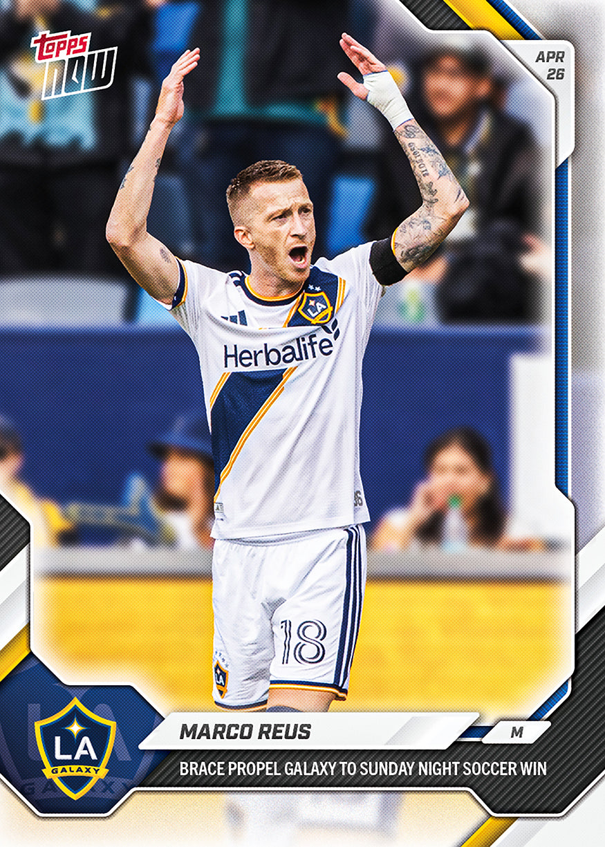 Marco Reus - 2026 MLS Topps NOW - Card 33 - PR: 274