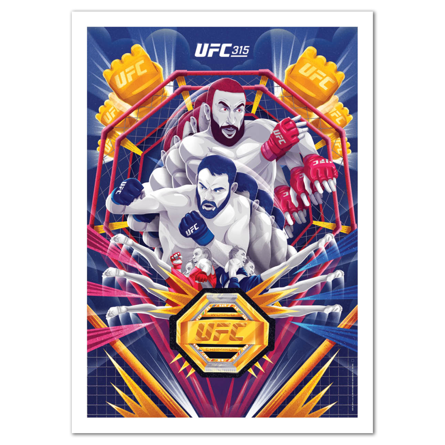 José Aldo - 2025 UFC Topps NOW - Card 15 - LOOK FOR AUTOS - PR: 602 - Image 3