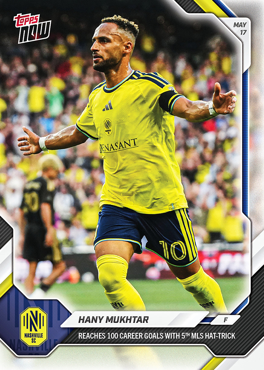 Hany Mukhtar - 2026 MLS Topps NOW - Card 49 - PR: 399