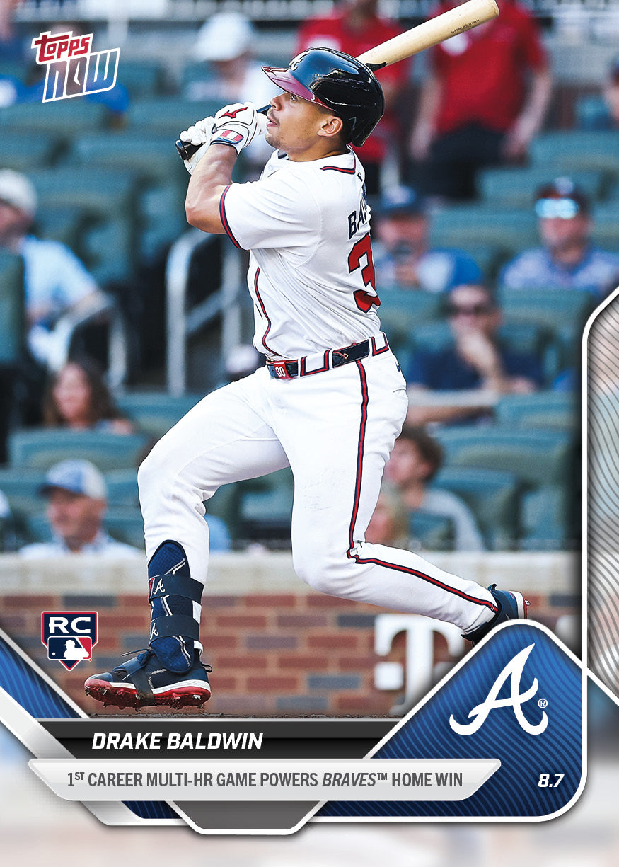 Drake Baldwin - 2025 MLB Topps NOW - Card 530 - PR: 1070