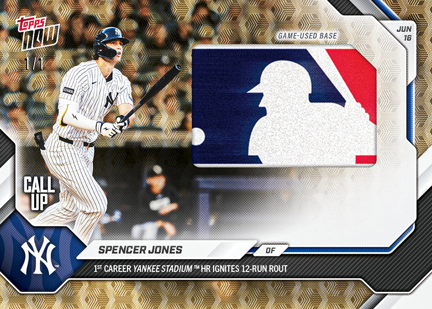 Spencer Jones - 2026 MLB Topps NOW - Card 342 - PR: 2702 - Image 2