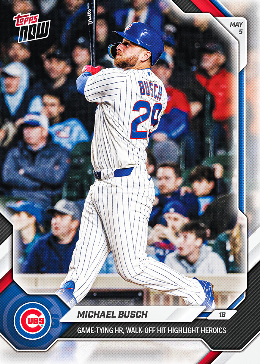 Michael Busch - 2026 MLB Topps NOW - Card 164 - PR: 531