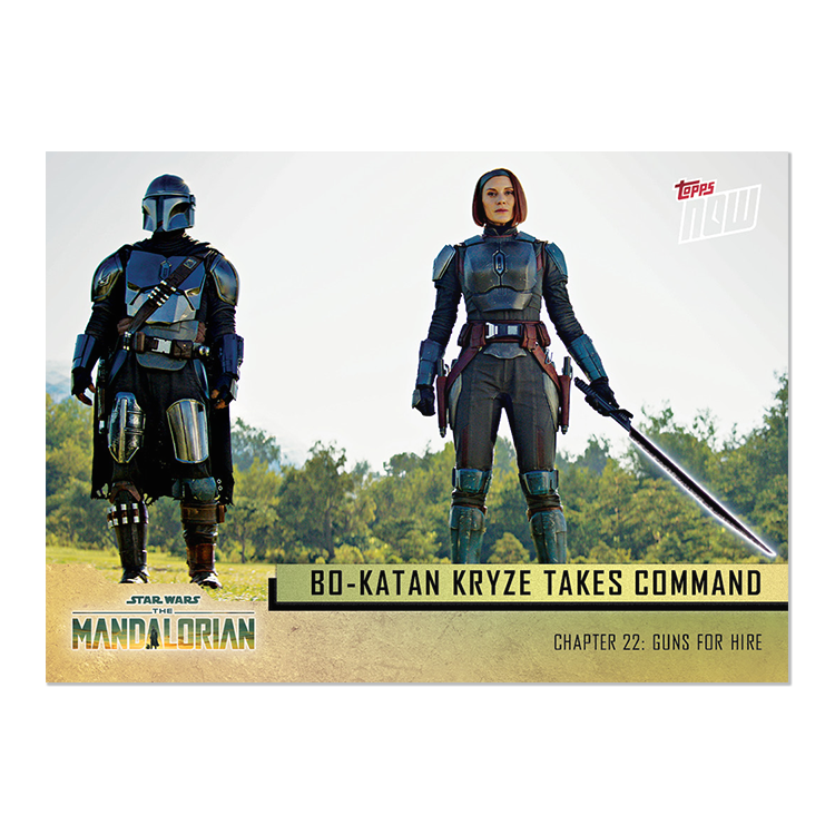2023 TOPPS NOW Star Wars: The Mandalorian Season 3 Episode 6 - 5 Card Set - PR: 899 - Image 7