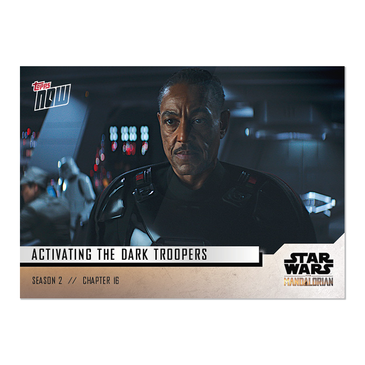 2020 Star Wars: The Mandalorian TOPPS NOW 5-Card Pack - S2 : Chapter 16 - Print Run: 2172 - Image 4