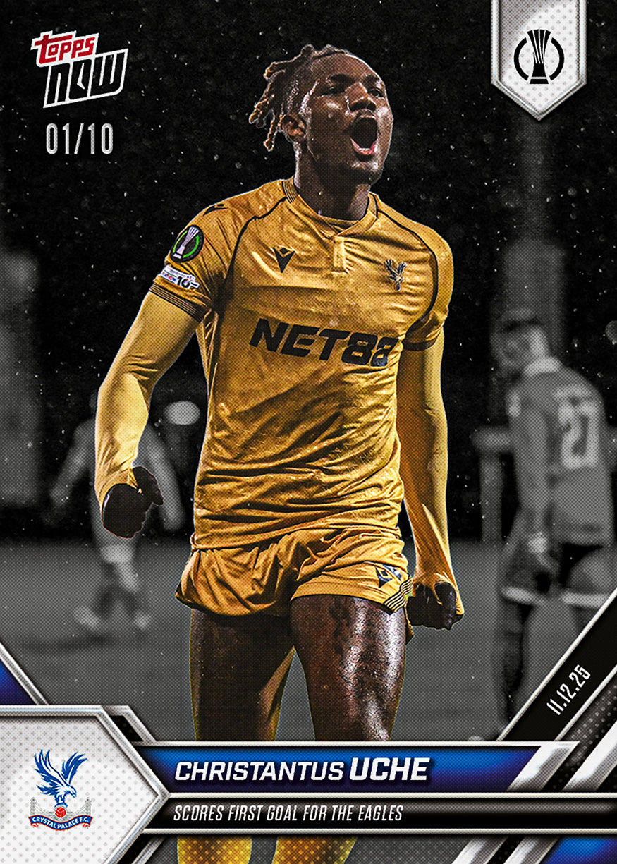 Christantus Uche - 2025-26 UECL Topps NOW - Card 6 - PR: 136 - Image 4