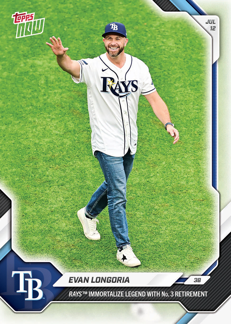 Evan Longoria - 2026 MLB Topps NOW - Card 447 - PR: 978