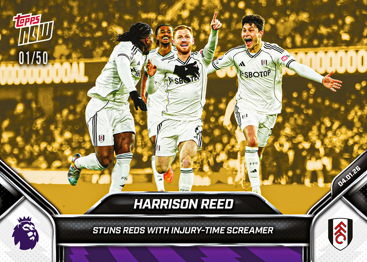 Harrison Reed - 2025-26 Premier League Topps NOW - Card 100 - PR: 231 - Image 6