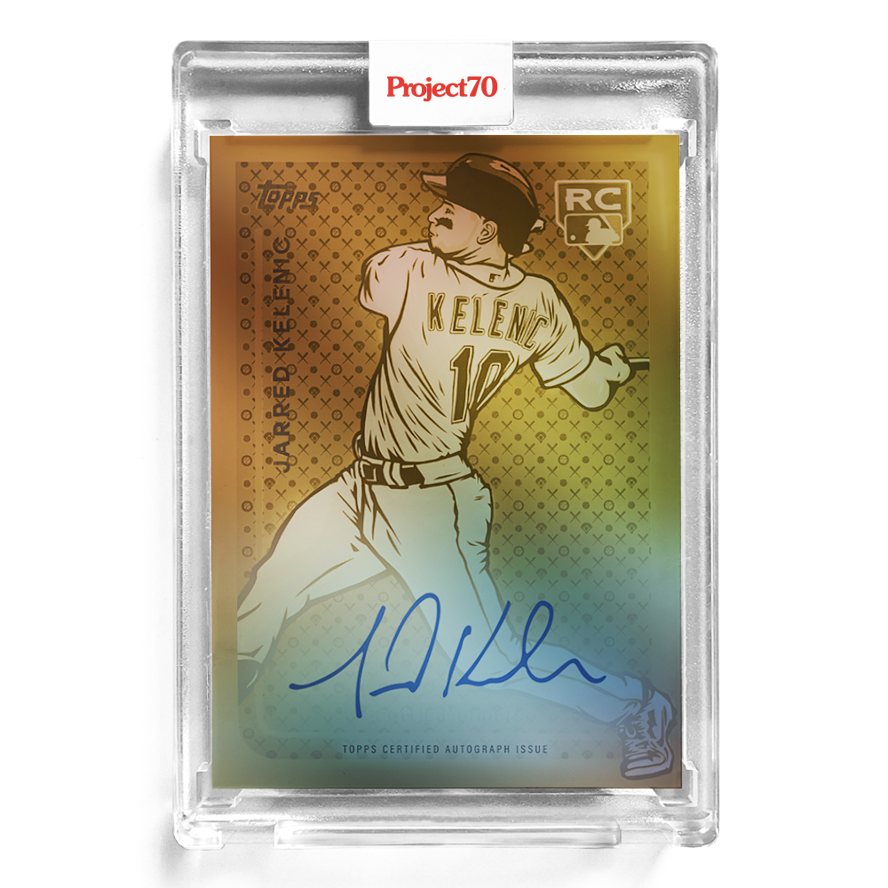 Topps Project70 Card 206 - 1999 Jarred Kelenic by Blake Jamieson - On-Card Auto # to 1