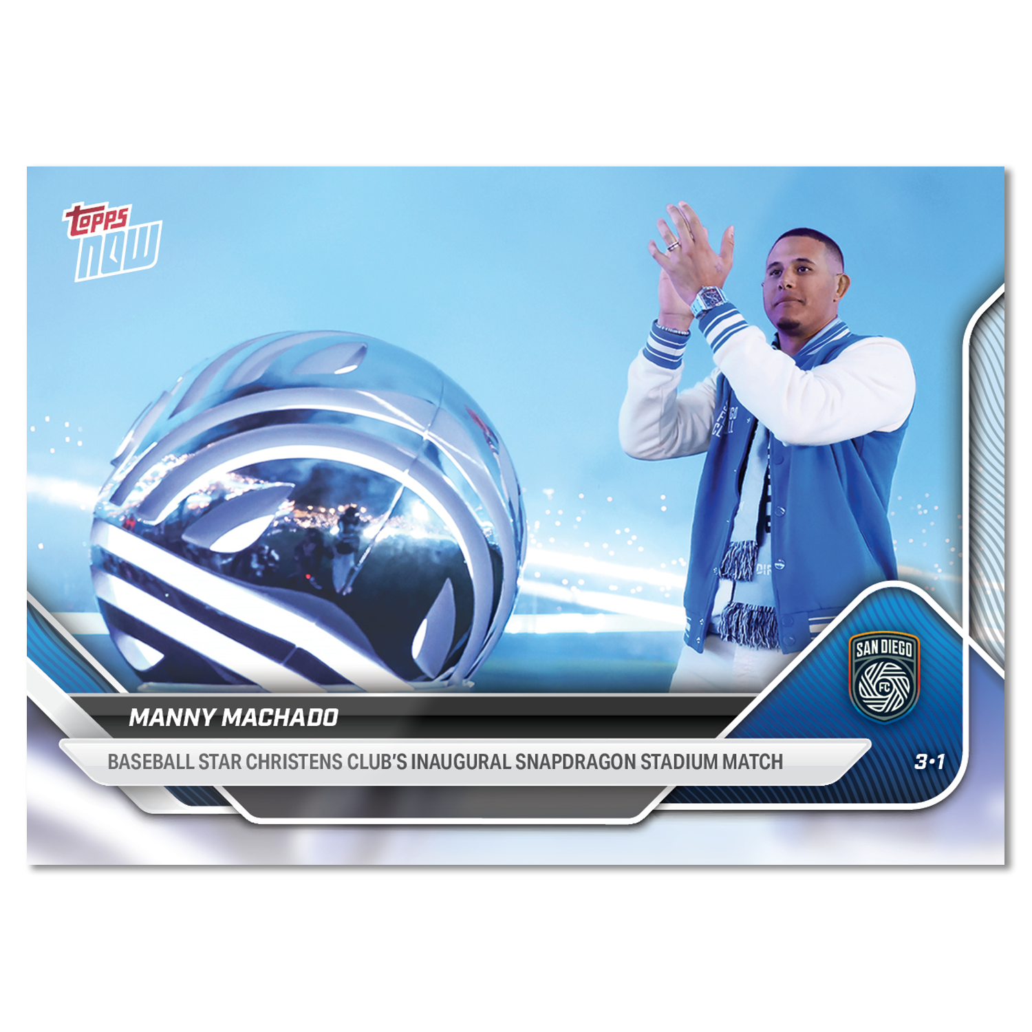 Manny Machado - 2025 MLS Topps NOW - Card 9 - PR: 645