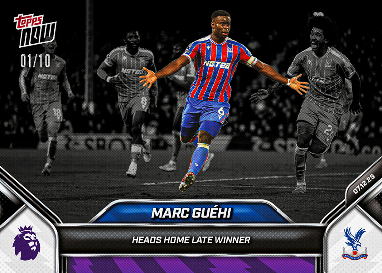 Marc Guéhi - 2025-26 Premier League Topps NOW - Card 79 - PR: 144 - Image 4