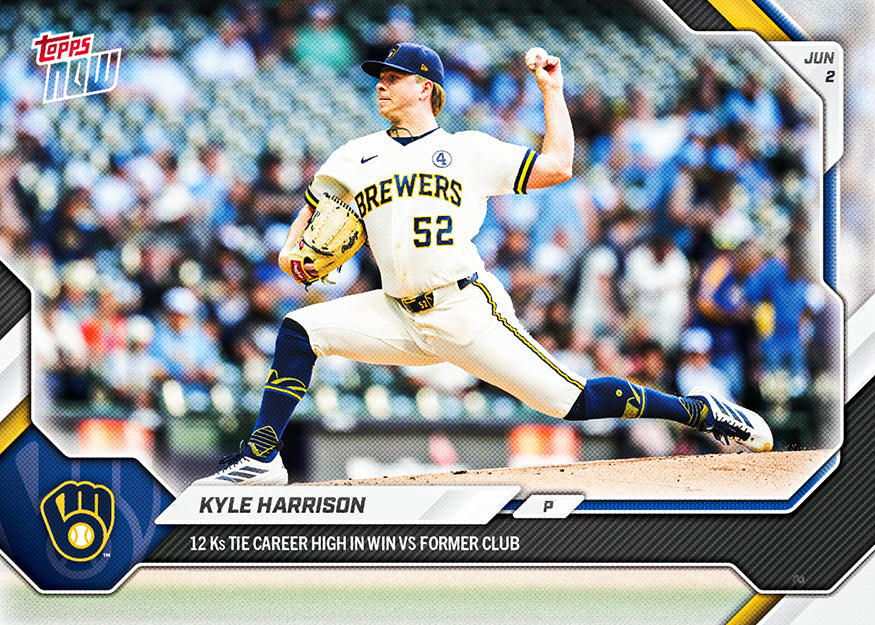 Kyle Harrison - 2026 MLB Topps NOW - Card 281 - PR: 565
