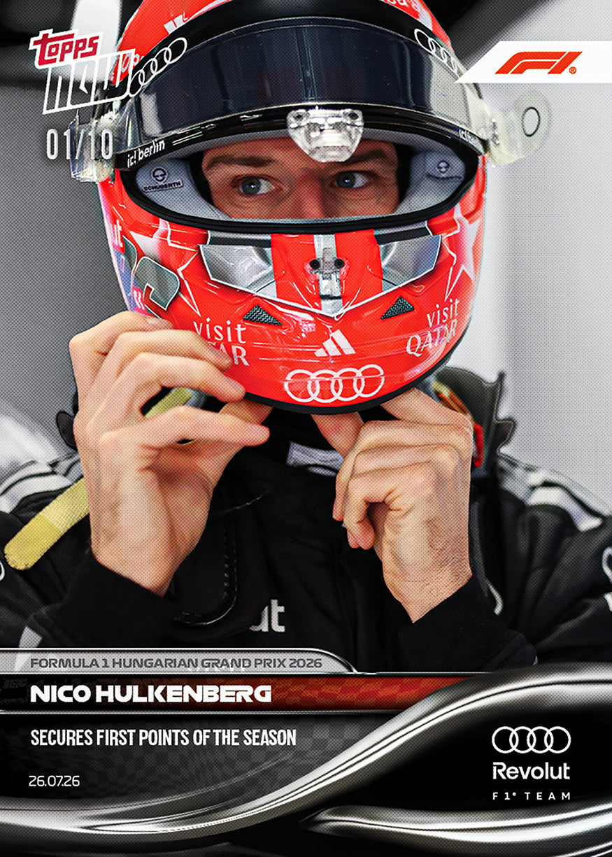 Nico Hulkenberg - 2026 Formula 1 Topps NOW - Card 52 - PR: 1730 - Image 4