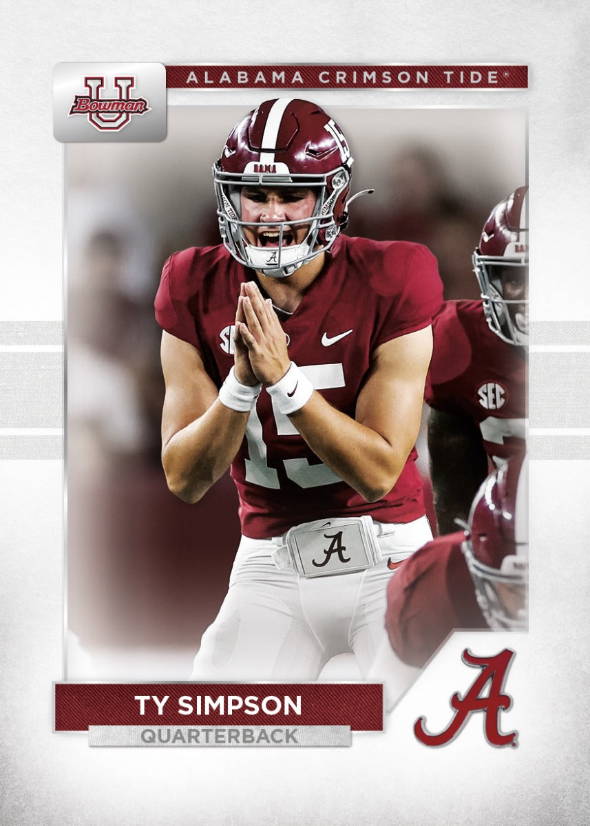 Alternative view of 2023 Bowman U Alabama Football