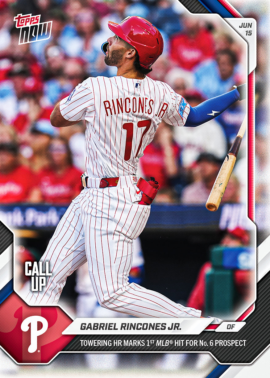 Gabriel Rincones Jr. - 2026 MLB Topps NOW - Card 334 - PR: 1354