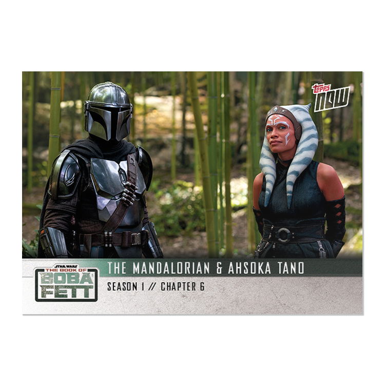 2022 Star Wars TOPPS NOW - 5-Card Pack - Book of Boba Fett Chapter 6 - PR: 2005 - Image 4