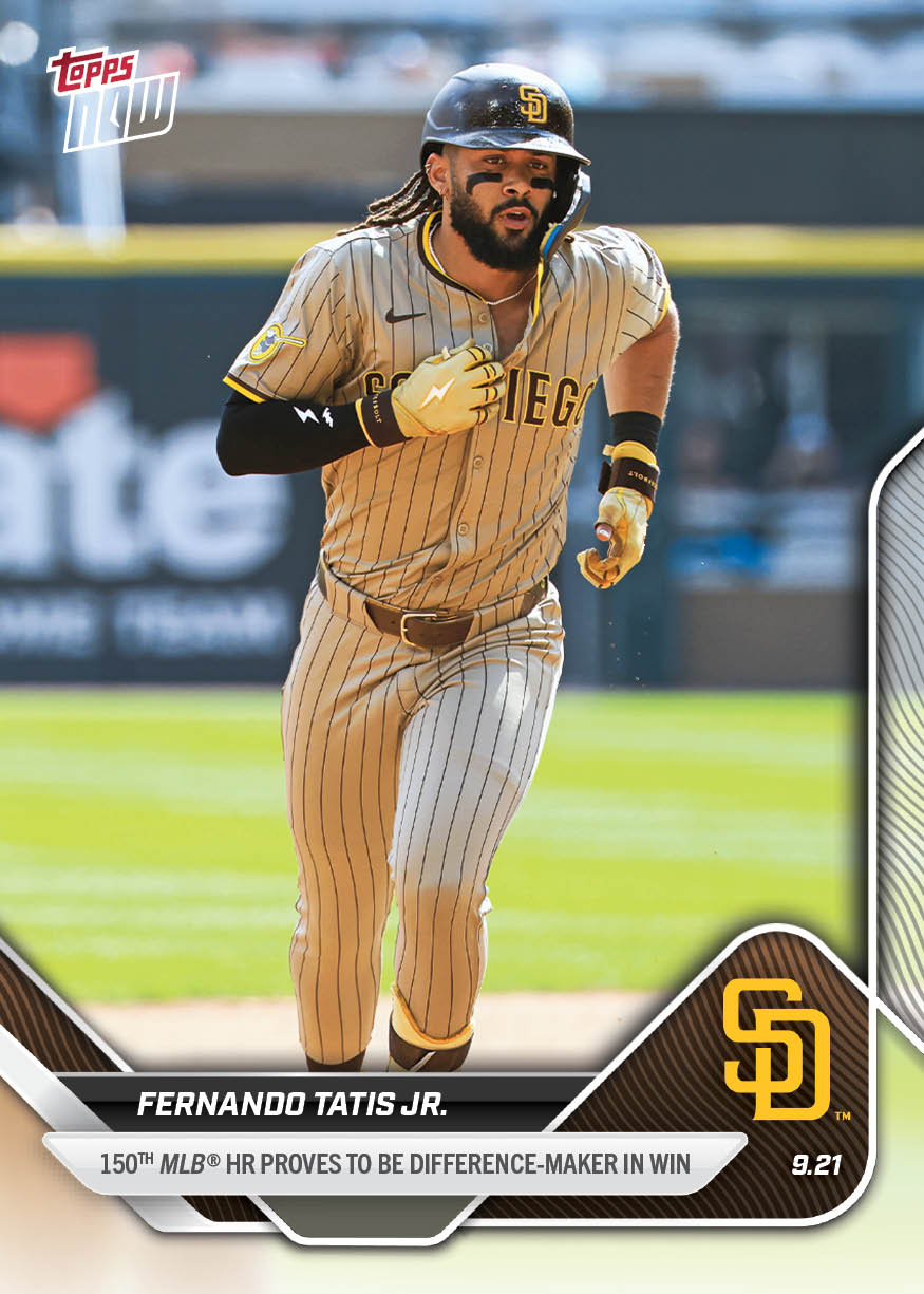 Fernando Tatis Jr. - 2025 MLB Topps NOW - Card 745 - PR: 722