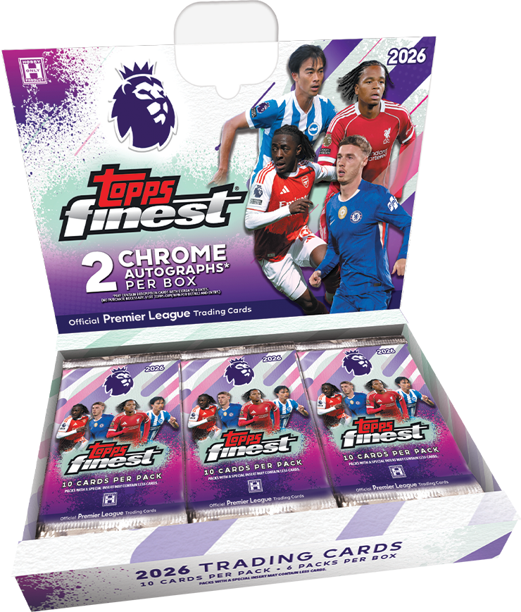 Topps Finest Premier League 2026 - Hobby Box