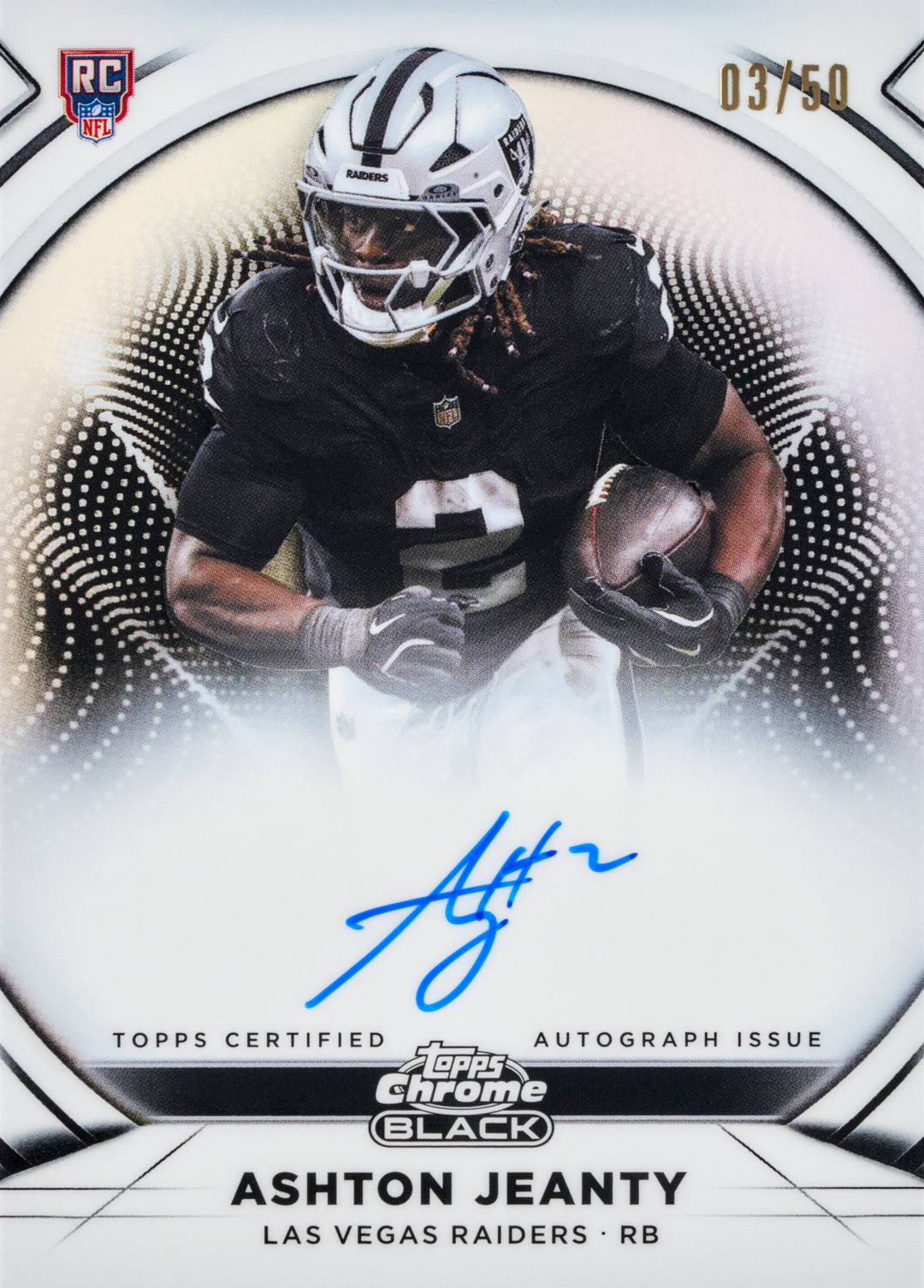 2025 Topps Chrome Black Football - Hobby Box - Sealed Case - Image 4