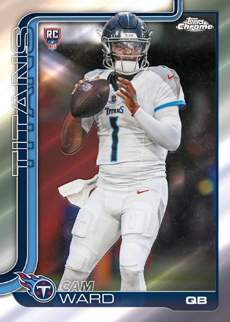 Alternative view of 2025 Topps Chrome Football - Hanger Box