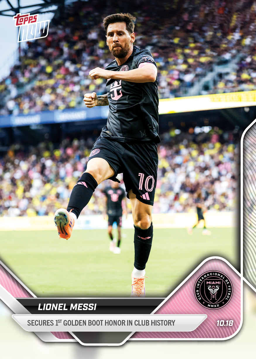 Lionel Messi - 2025 MLS Topps NOW - Card 115 - PR: 5346