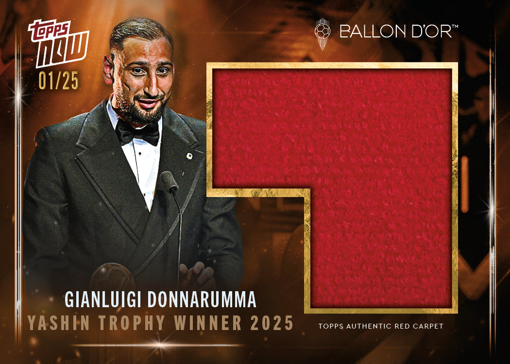 Gianluigi Donnarumma - 2025 Ballon d'Or Topps NOW - Card 5 - LOOK FOR AUTO & RELICS - PR: 739 - Image 6
