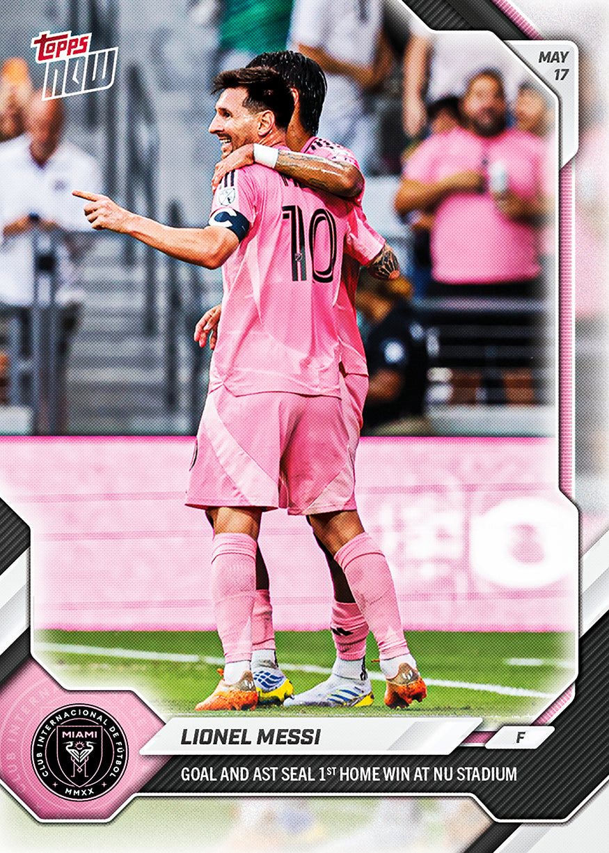 Lionel Messi - 2026 MLS Topps NOW - Card 48 - PR: 2134