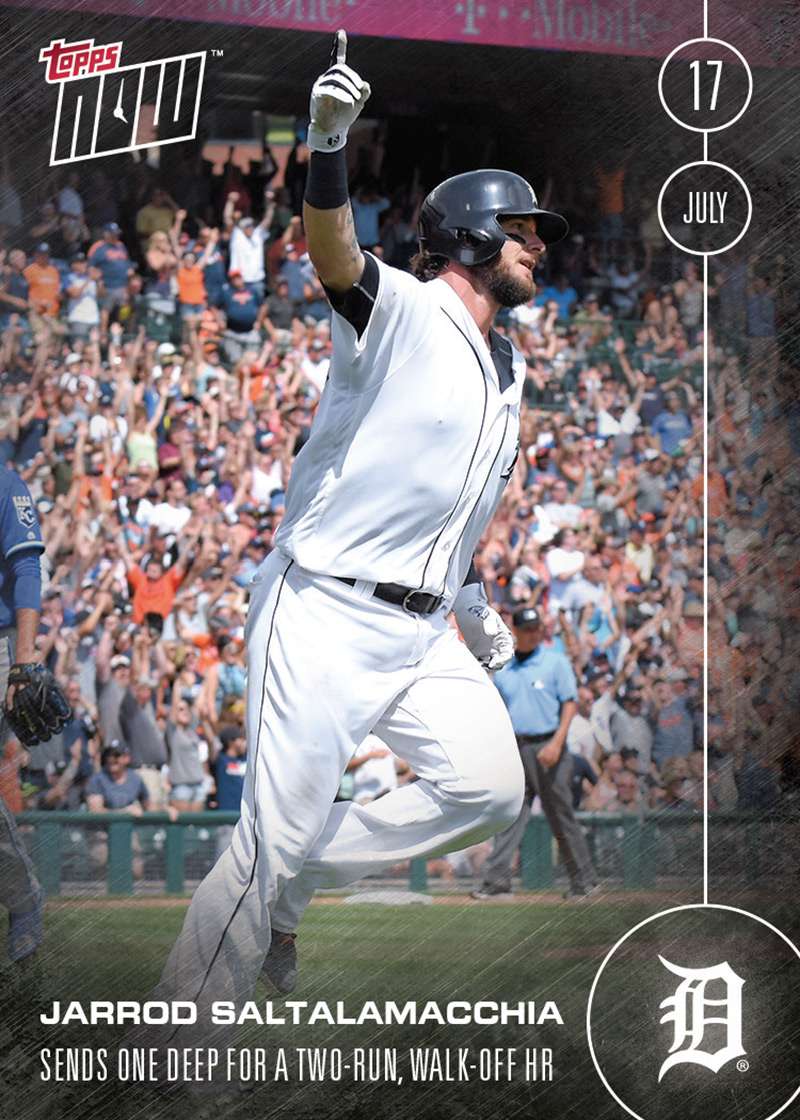 Jarrod Saltalamacchia - 7/17/16 TOPPS NOW Card 256 - Print Run: 242