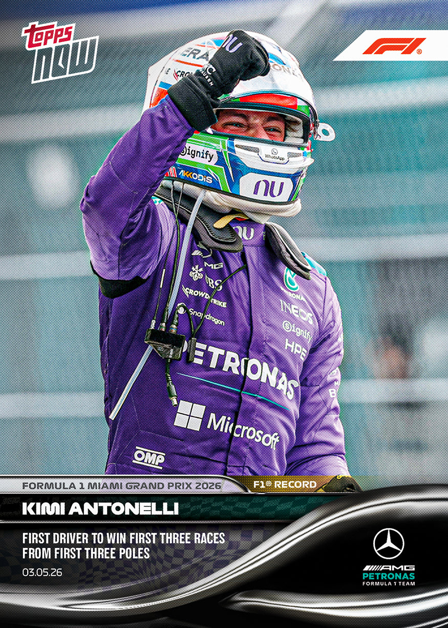 Kimi Antonelli - 2026 Formula 1 Topps NOW - Card 25 - PR: 15669